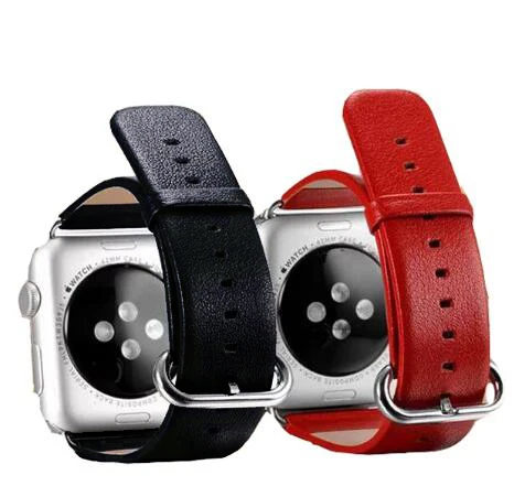 Лучшая цена ремешок для iwatch Apple Watch из натуральной кожи петлевой серии 1 2 3 4 38 мм 42 40