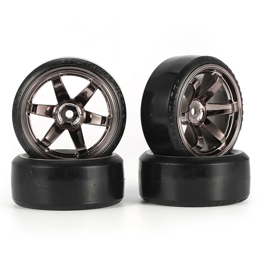 4 шт р/у дрейфующая игрушки шины для автомобилей PlasticTyre Набор Traxxas HSP Tamiya HPI RC на
