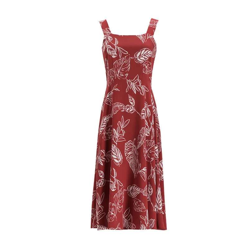 

Beach Dress Seaside Skirt Vacation Dress Red Summer Dress Dress Dress Dress up Female Floral Dresses Traf Top 2021 New Style Age