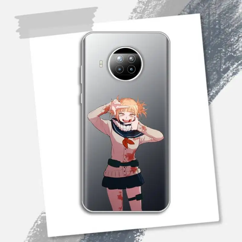 

My Hero Academia deku bakugou Boku Phone Case Transparent for Xiaomi Redmi note 10 t 8 9 pro lite 11