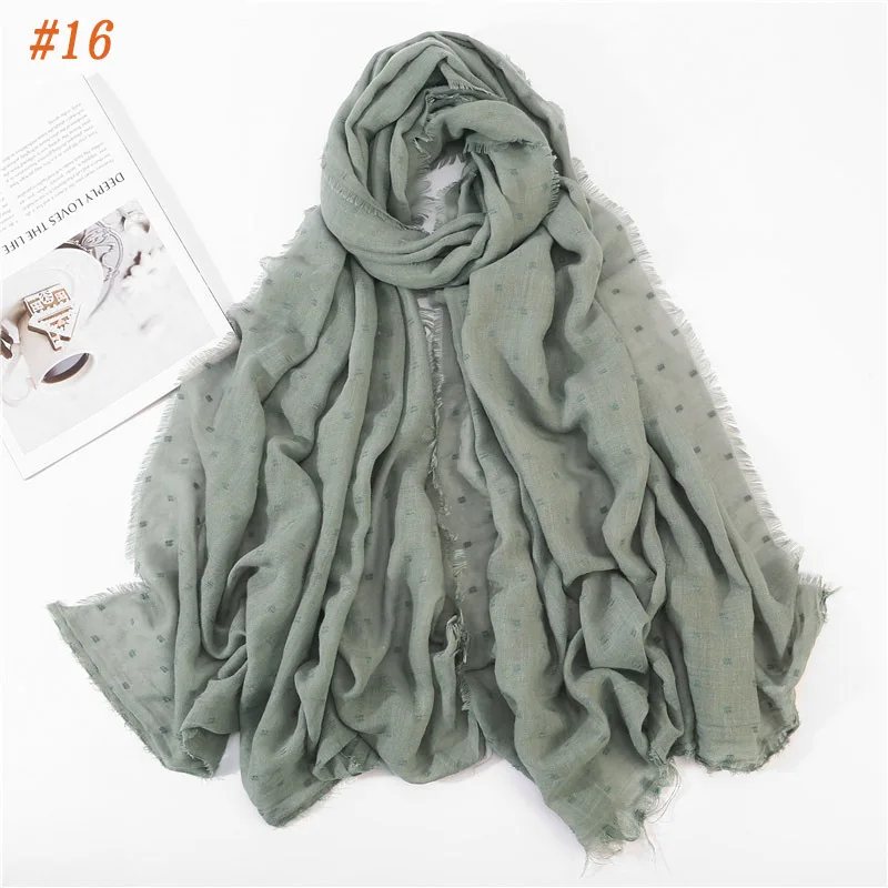 

2020 chiffon hijab, new cotton and linen scarf female solid color scarf, muslim woman veilfoulard femme cheveux