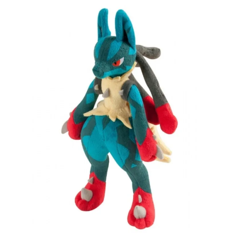 Новинка мягкая плюшевая игрушечная кукла TOMY Pokemon Mega Lucario 10 дюймов|doll plush toy|toy plushplush