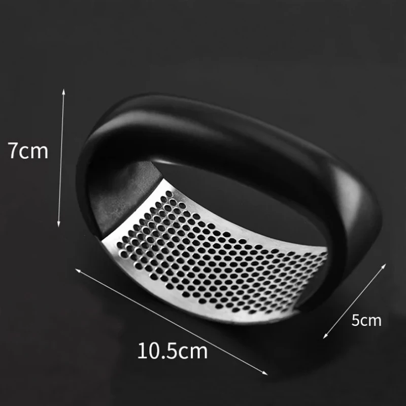 

1pcs Stainless Steel Garlic Presses Manual Garlic Mincer Chopping Garlic Tools Curve Fruit Vegetable Tools Kitchen Gadgets