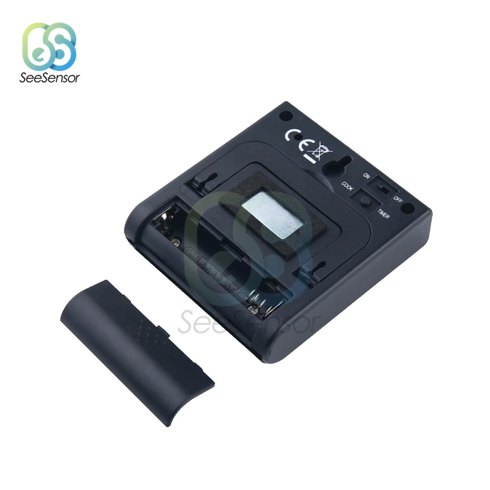 Цифровой кухонный пищевой термометр измеритель температуры для духовки и мяса