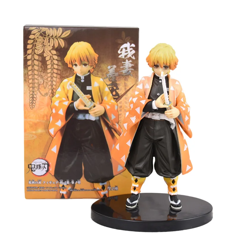 Экшн-фигурки Demon Slayer Kimetsu no Yaiba Agatsuma Zenitsu аниме фигурка танджиро незуко