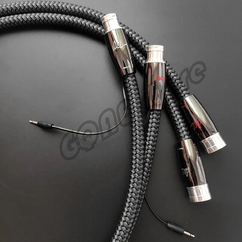 Сбалансированный кабель Hifi AQ WEL с подписью XLR Аудио AMP CD DVD плеер Xlr соединительный