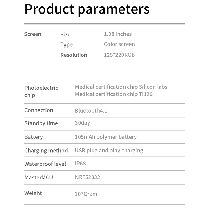 

E66 Smart Bracelet Sports Bracelet Pedometer Bracelet Blood Oxygen Monitoring Bracelet Smart Bracelet for Men/Woman