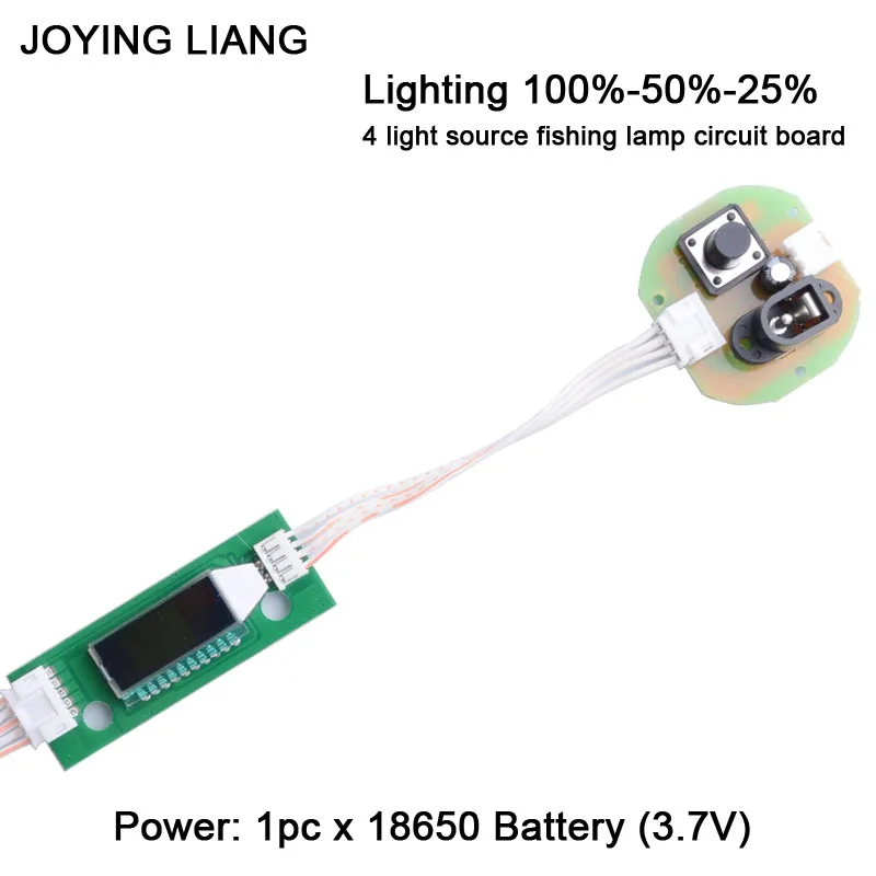 JYL 19031 рыболовная лампа фитинги приводной пластинчатый светильник два/четыре