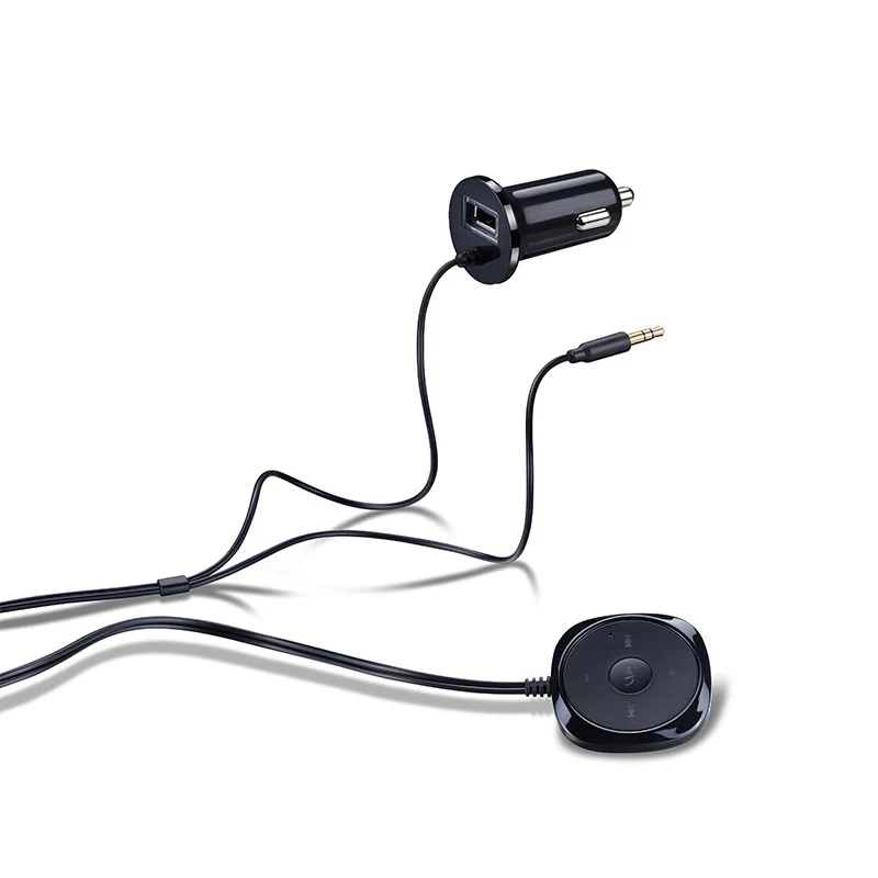 Автомобильный комплект громкой связи Bluetooth USB зарядное устройство с поддержкой AUX