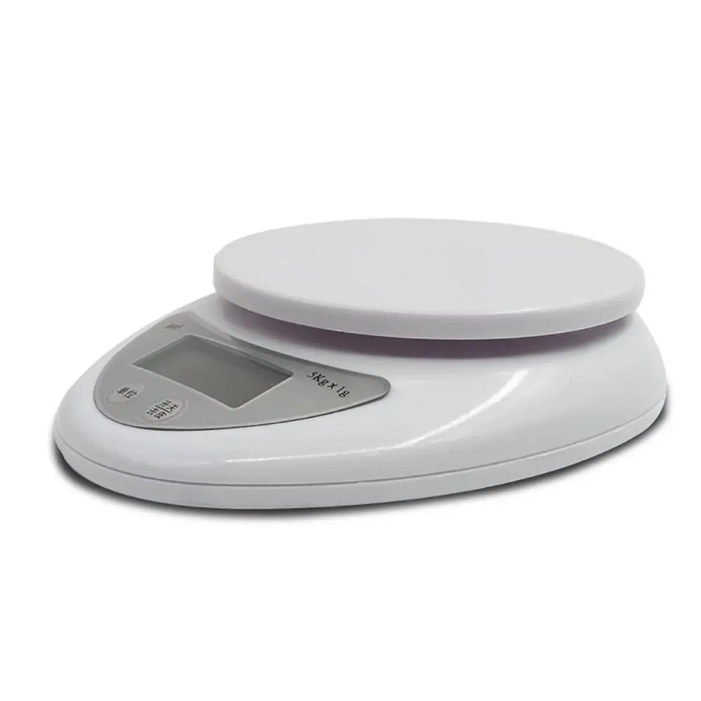 Кухонные электронные весы Bo5 компактные мини 5 кг/1 г стеклянные кухонные для