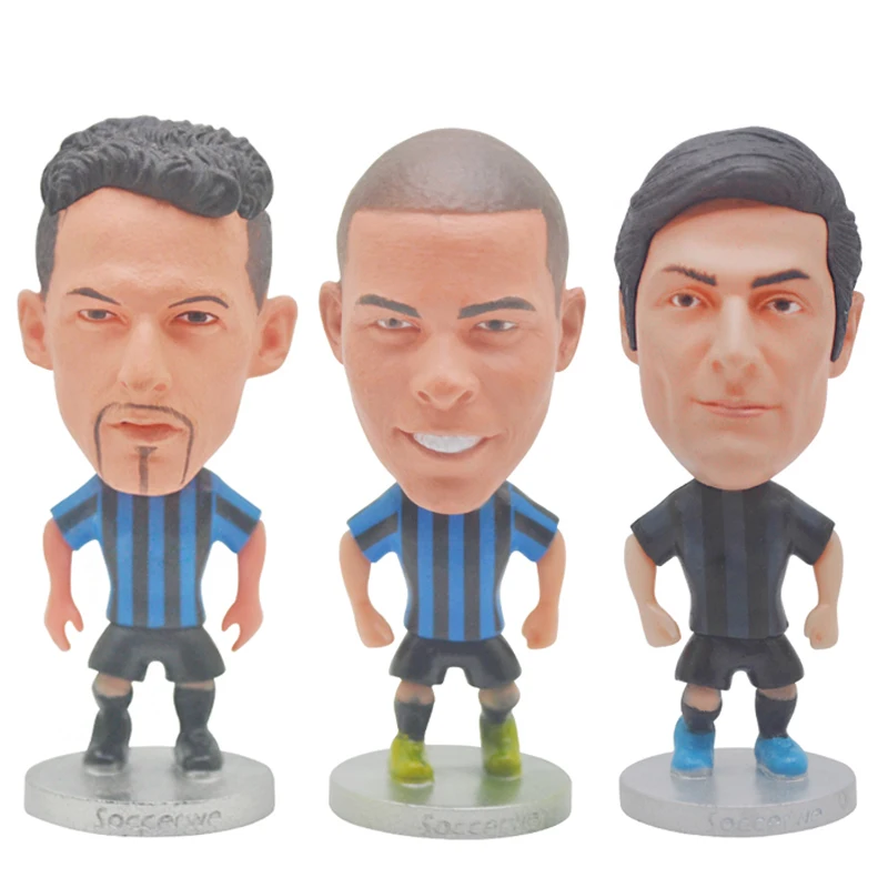 6 5 см Mini Highlight фигурку Inter Футбол звезда игрушки ZANETTI футболистов Баджо подвижные