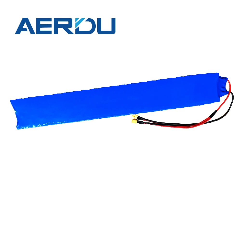 AERDU 36 В 10S2P 7 Ач встроенный 15а BMS с держателем 18650 фотоэлементов раздвижные батареи
