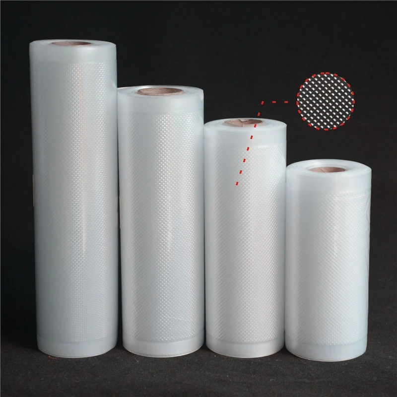 

Food Vacuum Bag Storage Bags Rolls For Vacuum Sealer 12/15/20/25/30*500cm Kitchen Packaging Rolls Commercial Food Grade Bag