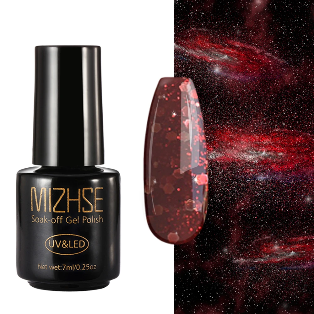 HZ005 MIZHSE Гель-лак для ногтей масло Esmalte Permanente гель UV Y Led Gellak Фиолетовый Белый Черный чистый цветной Гель-лак для ногтей основа для ногтей - Цвет: HZ005