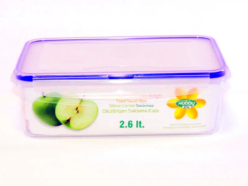 

Hobby Life sealed storage container with lid 2.6 L high quality ergonomic sleek design durable reasonable price food refrigerator