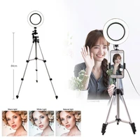 6 316cm camera photo studio phone video led beauty ring light photography dimmable ring lamptripod for selfielive show