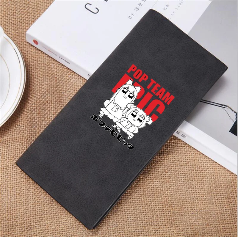 

Длинный кошелек с мультипликационным рисунком, Эпический кошелек из Аниме ПОП-команды, мужской кошелек для студентов, мужской кошелек для м...