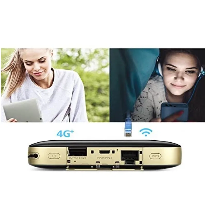 HUAWEI E5885Ls-93a Cat6 Mobile WIFI PRO2 300Mbps 4G LTE Mobile WiFi Hotspot e5885 with 6400mah Power Bank Battery Router Modems