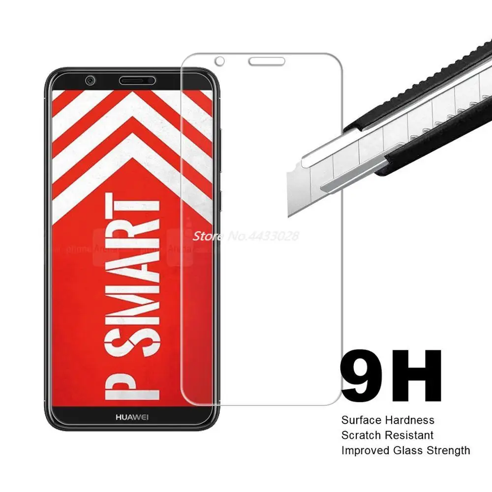 2.5D 9H Защитная пленка для экрана телефона HuaWei Enjoy 7 Plus Y7 2017 полное клеевое