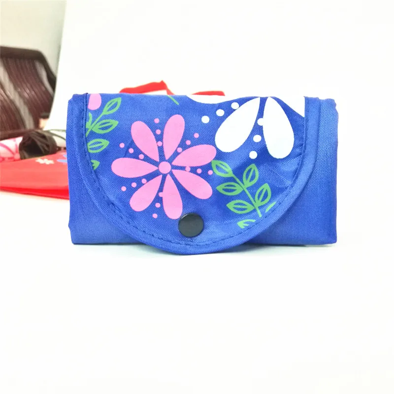 Новая женская складная хозяйственная сумка многоразовая Цветочная Большая