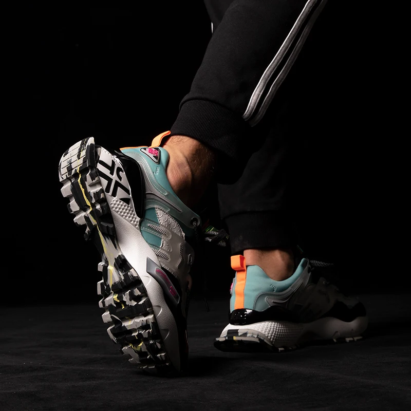 

RASMEUP Custom Colorful Men's Sneakers 2020 New Fashion Breathable Men Chunky Shoes Trainers Street Style Male Footwear casual