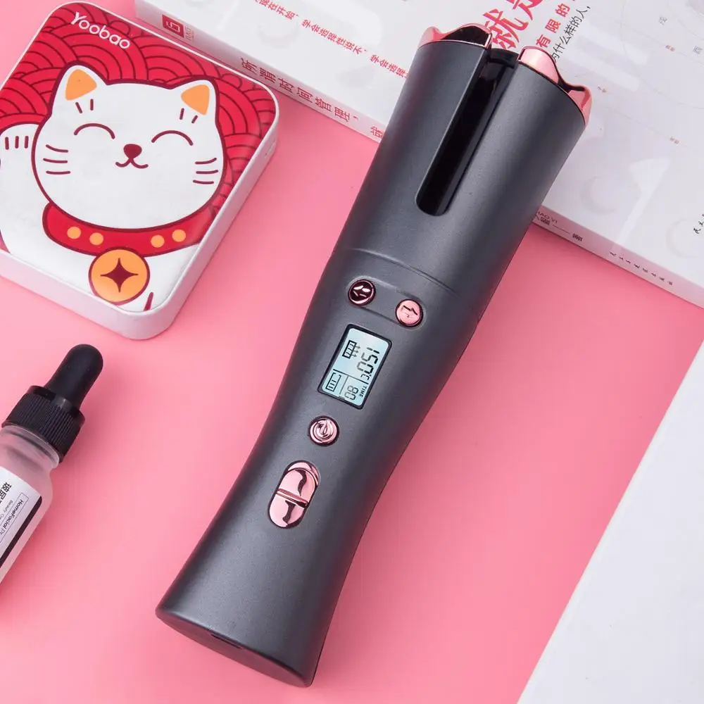 

Hair Curling Iron Portable Usb Cordless Automatic Hair Curler Hair Waver Tongs Professional Hair Curly Iron Hair Styling Tool