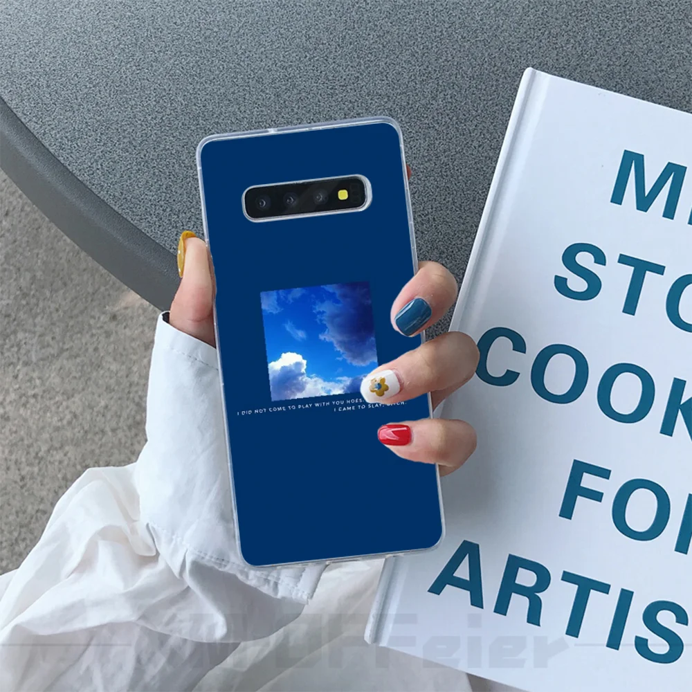 BaweiTE розовый чехол для телефона Samsung S10 Plus S9 S8 S8plus S7 S6 | Мобильные телефоны и