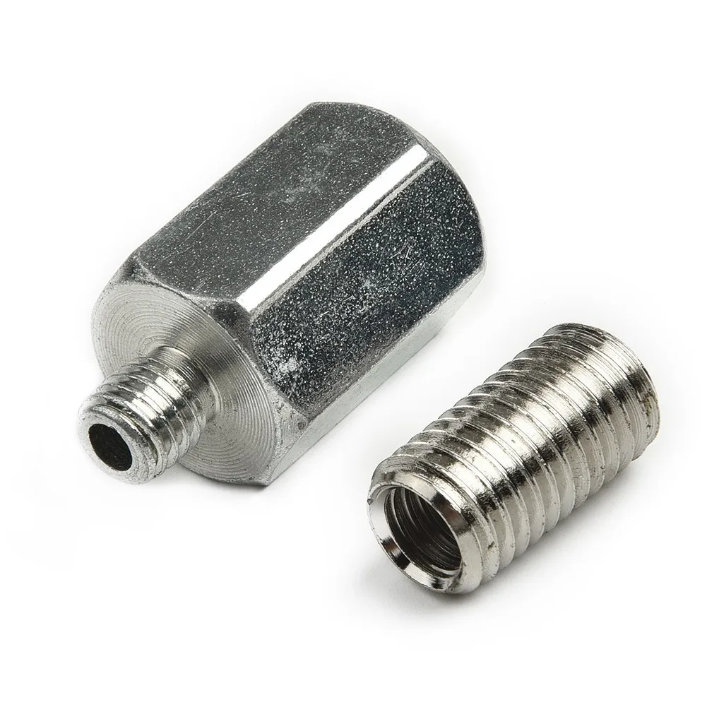 

2PCS Polishing Machine Threaded Drill Bit Interface Converter M10 M14 Adapter Angle Grinder Polisher Thread Drill Bit