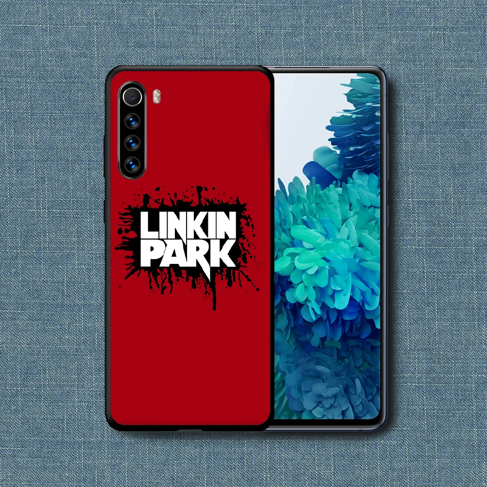 

linkin Rock And Park Phone Case For Xiaomi Redmi Note 7 8 8T 9 9S 4X 7 7A 9A K30 Pro Ultra black Bumper 3D Shell Painting Prime