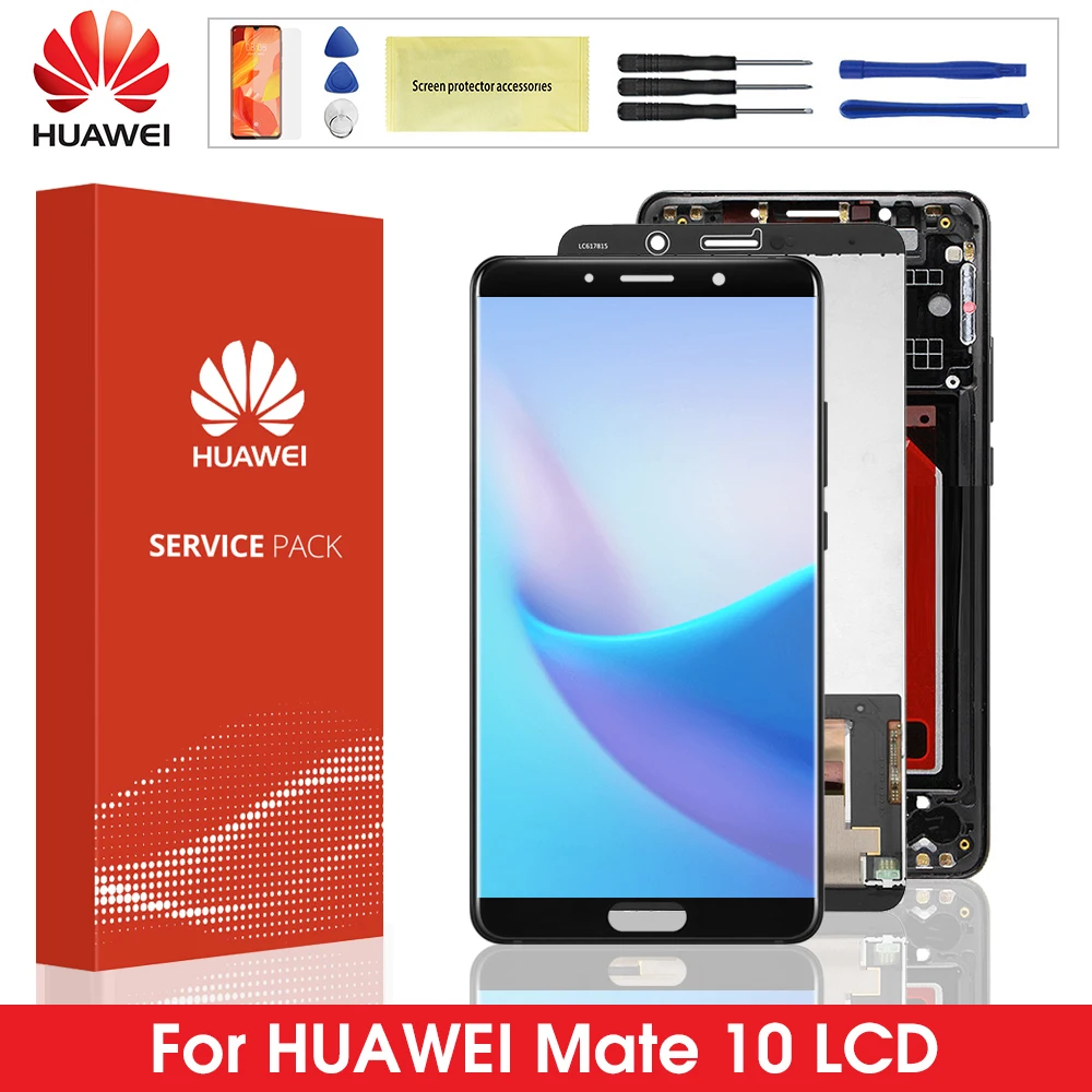 Оригинальный дисплей для Huawei Mate 10 ЖК-дисплей сенсорный экран дигитайзер в сборе