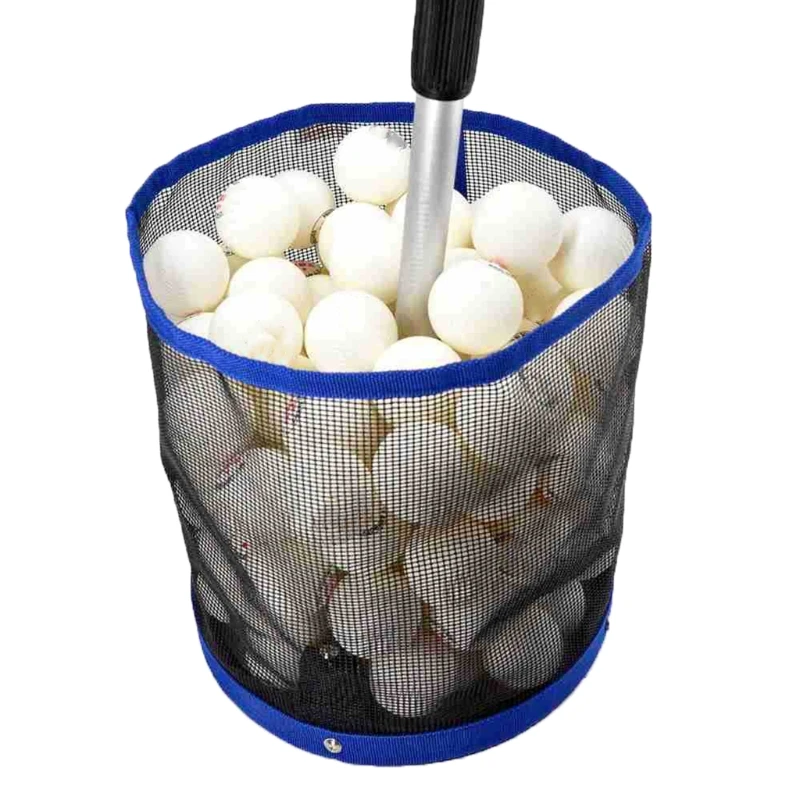 

PXPF Pingpong Ball Retriever Container Training Tool Ball Pick Up Net Bag Table Tennis Picker