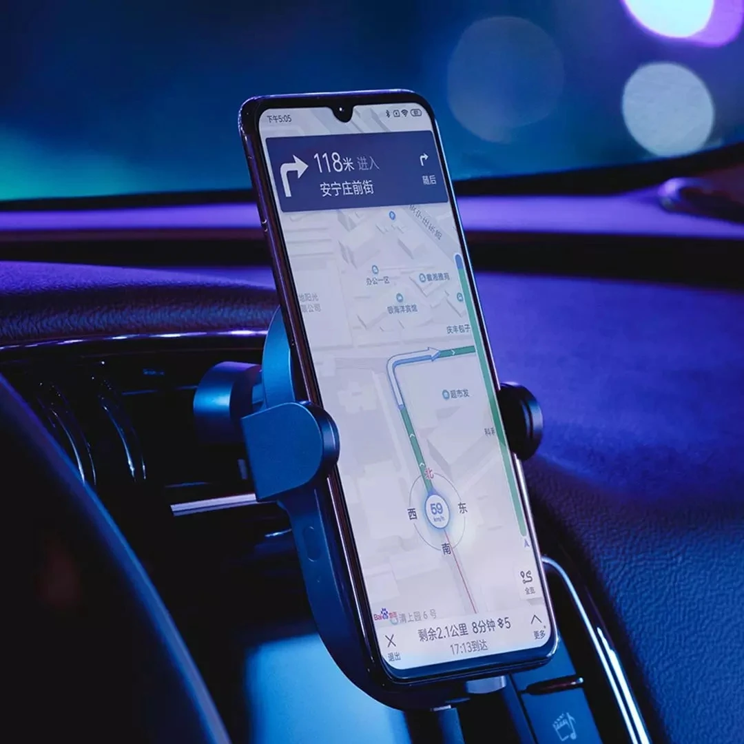 

Original Xiaomi 20W Car Charger Wireless Car Charger Max Electric Auto Pinch 2.5D Glass Ring Lit For Xiaomi Wireless Charging