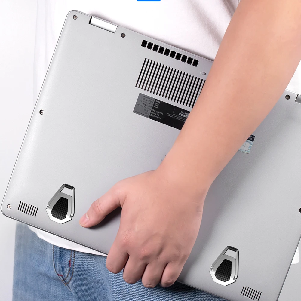

Portable Laptop Stand Foldable Shield Shape Computer Stand Laptop Holder Compatible For MacBook Air, IPad Pro, Matebook Laptop