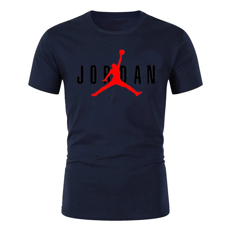 Лидер продаж 2021 однотонная Повседневная Спортивная футболка с круглым вырезом и