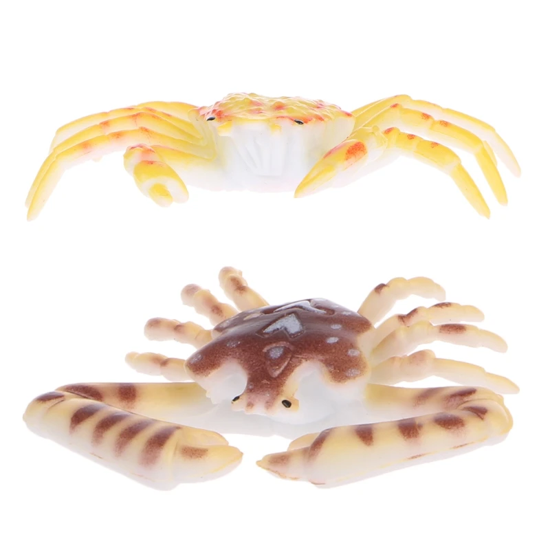 

Simulation Animals Crab Model Ocean Beach Life Party Bag Fillers Kids Toys Gift 97BC