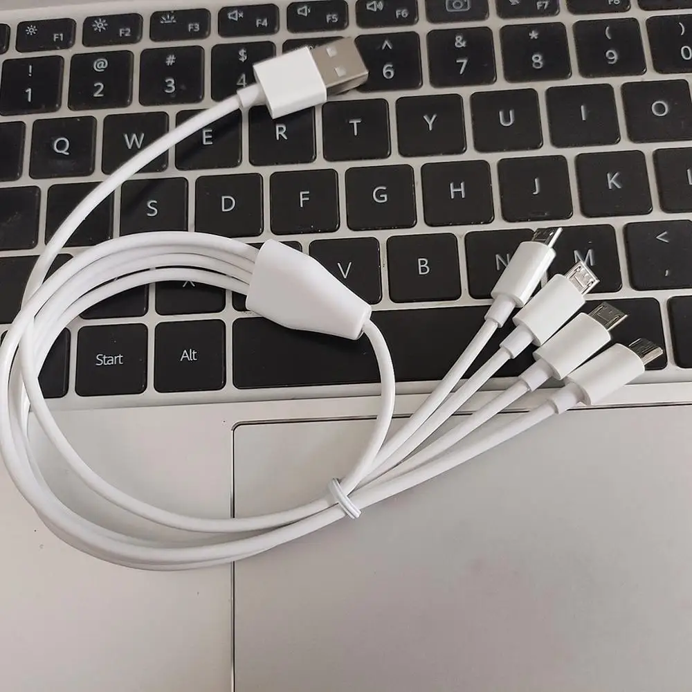 50cm Micro USB мульти кабель для зарядки 4 в 1 Android мобильный телефон быстро Зарядное