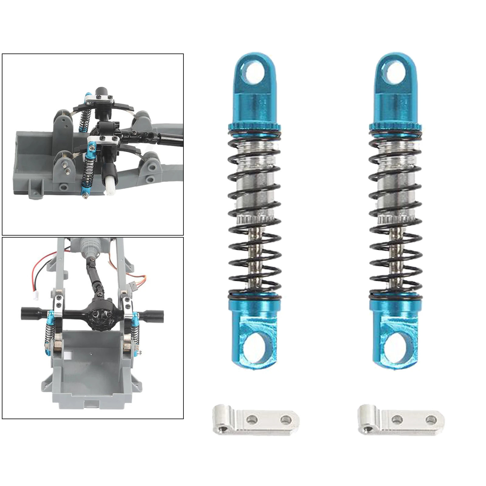 2 шт rc алюминий амортизатор пр