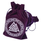 13x18 см фланель Таро карты бархат и лунной фазой, Таро сумка для хранения Oracle карты ведьмы Гадания и предсказания аксессуары настольных игр сумки