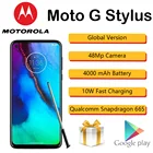 Смартфон motorola moto G Stylus, 4G, 95% G, android 128, 10 Вт, быстрая зарядка, аккумулятор мобильный телефон, глобальная версия мА  ч, 4000