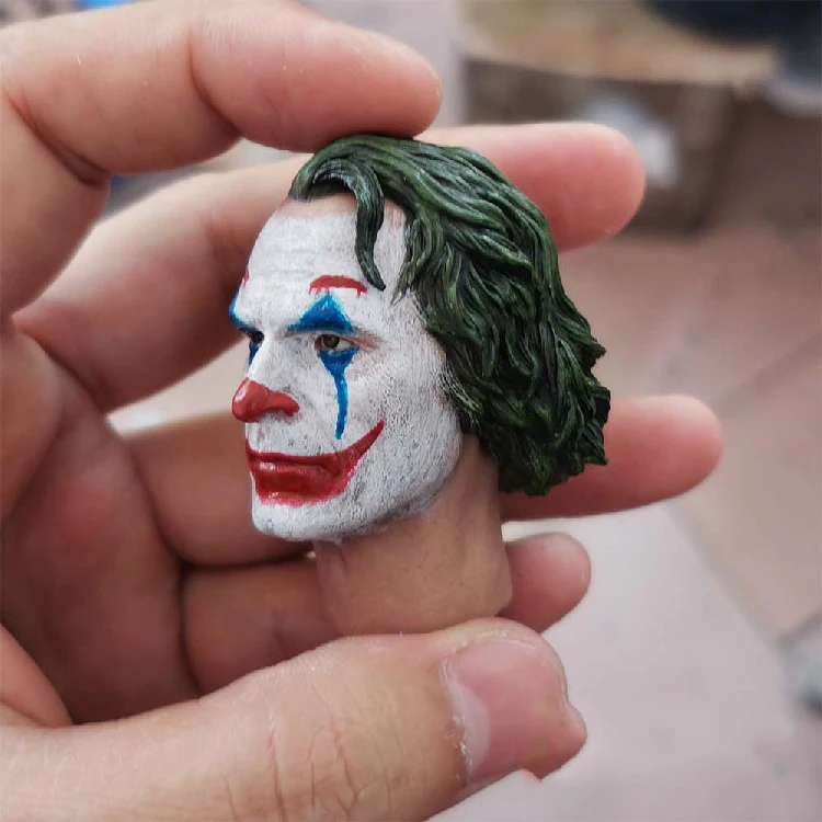1/6 Joaquin Phoenix Joker Head Sculpt Makeup Version for 12'ɿigures Bodies Accessories | Игрушки и хобби