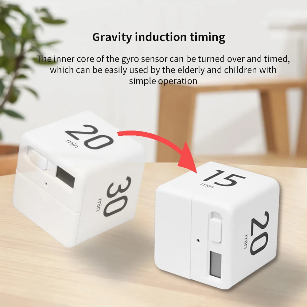 Кухонный таймер конфетного цвета Miracle Cube 5 15 30 и 60 минут для управления временем