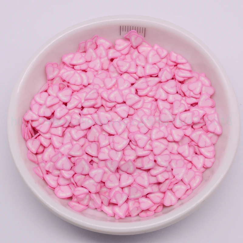 65 г красивые милые розовые в форме сердца разноцветные Блестки для рукоделия