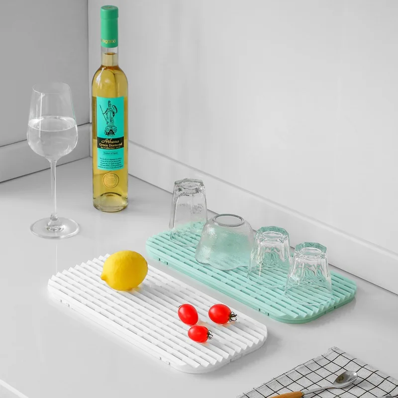 5 шт. силиконовый дренажный мат сушки посуды Pad расход воды пусковая площадка