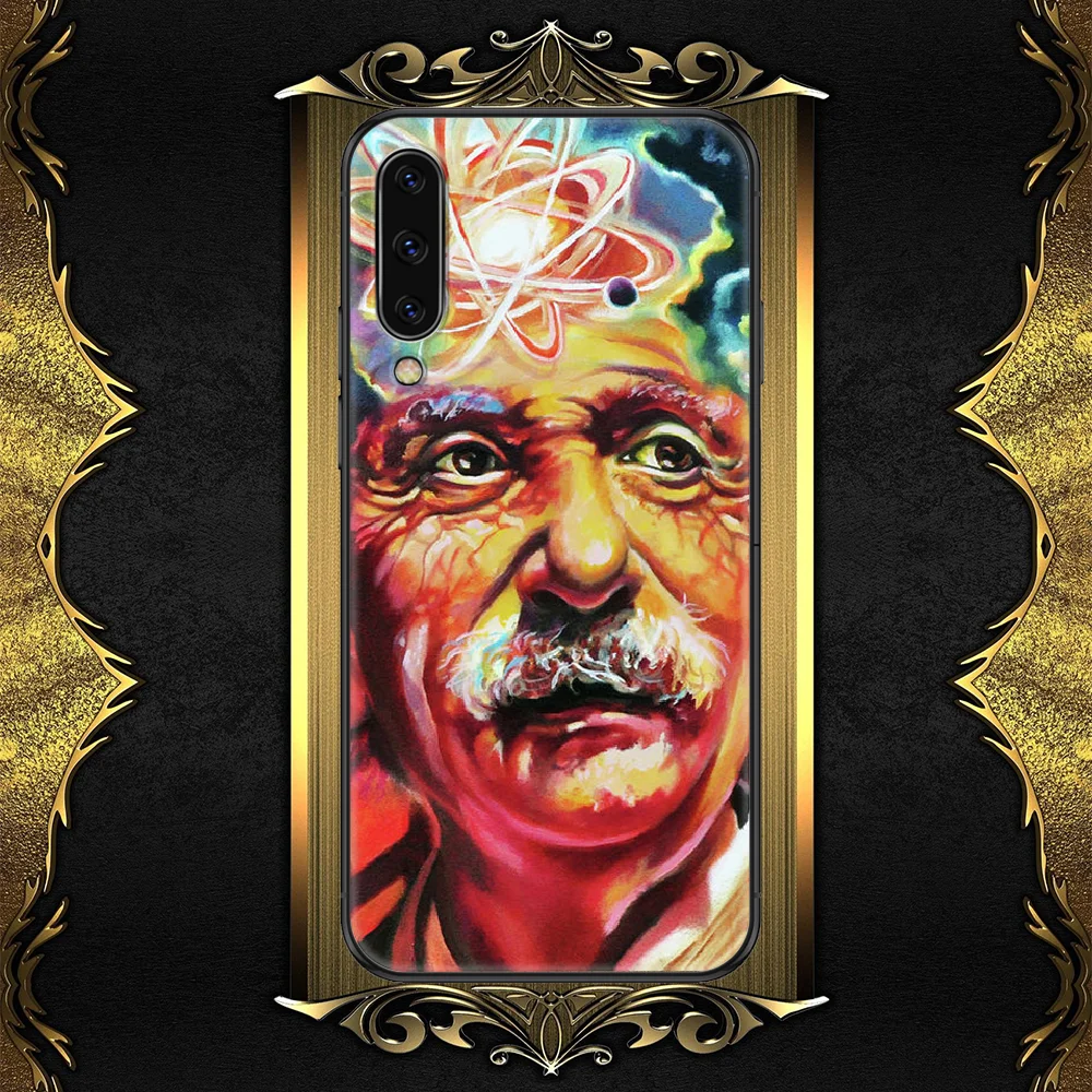 

Scientist Physicist Einsteines Phone case For Samsung Galaxy A 3 5 7 8 10 20 21 30 40 50 51 70 71 E S 2016 2018 4G black pretty