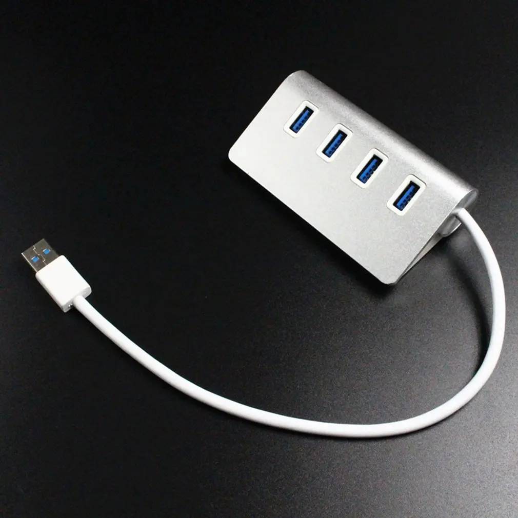 7 портов usb хаб алюминиевый сплав зарядное устройство адаптер Портативный USB 2 0/3 0