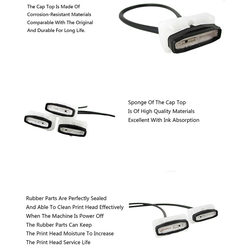 6 шт. Roland Dx4 печатающая головка верхняя крышка ping Station растворитель для SP540 300 VP540 RS640