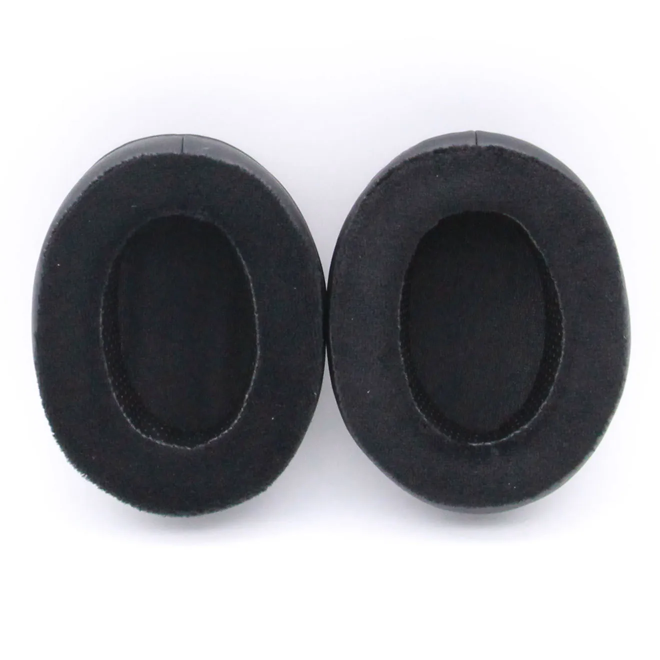 Сменные амбушюры 110*90 мм из пены с эффектом памяти велюровые для больших