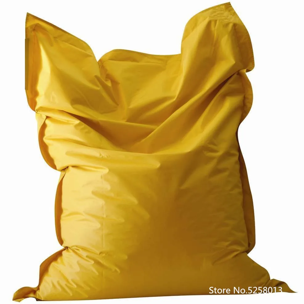 Мешок sitsack желтого цвета XXL уличный водонепроницаемый стул шезлонг|Садовые
