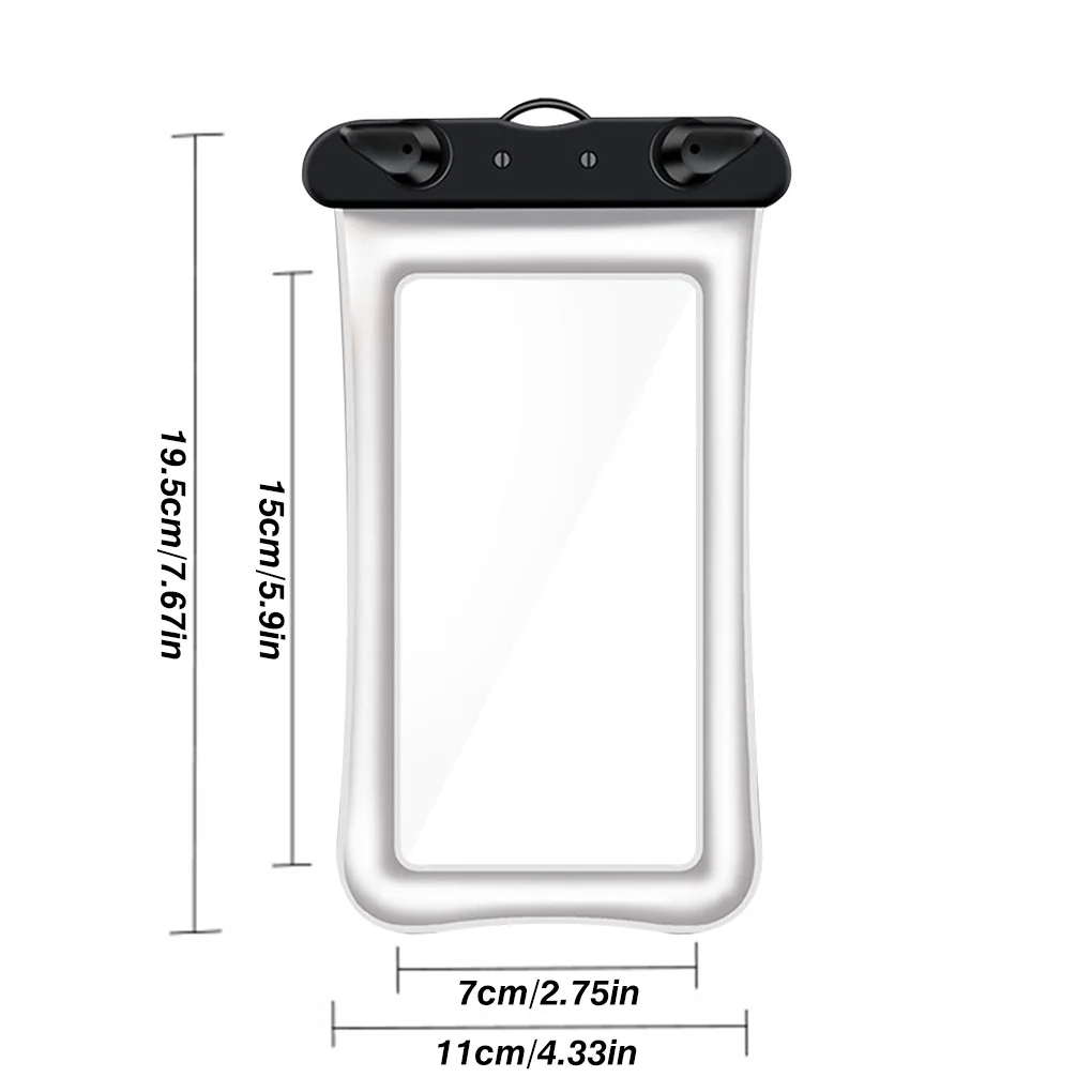 Двухслойная Герметичная сумка для смартфона прозрачный водонепроницаемый чехол