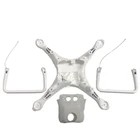 Оригинальный Phantom 4 Pro V2.0 Верхний Корпус средний корпус и нижний корпус посадочные шасси Phantom 4 RTK Верхний Корпус средний корпус